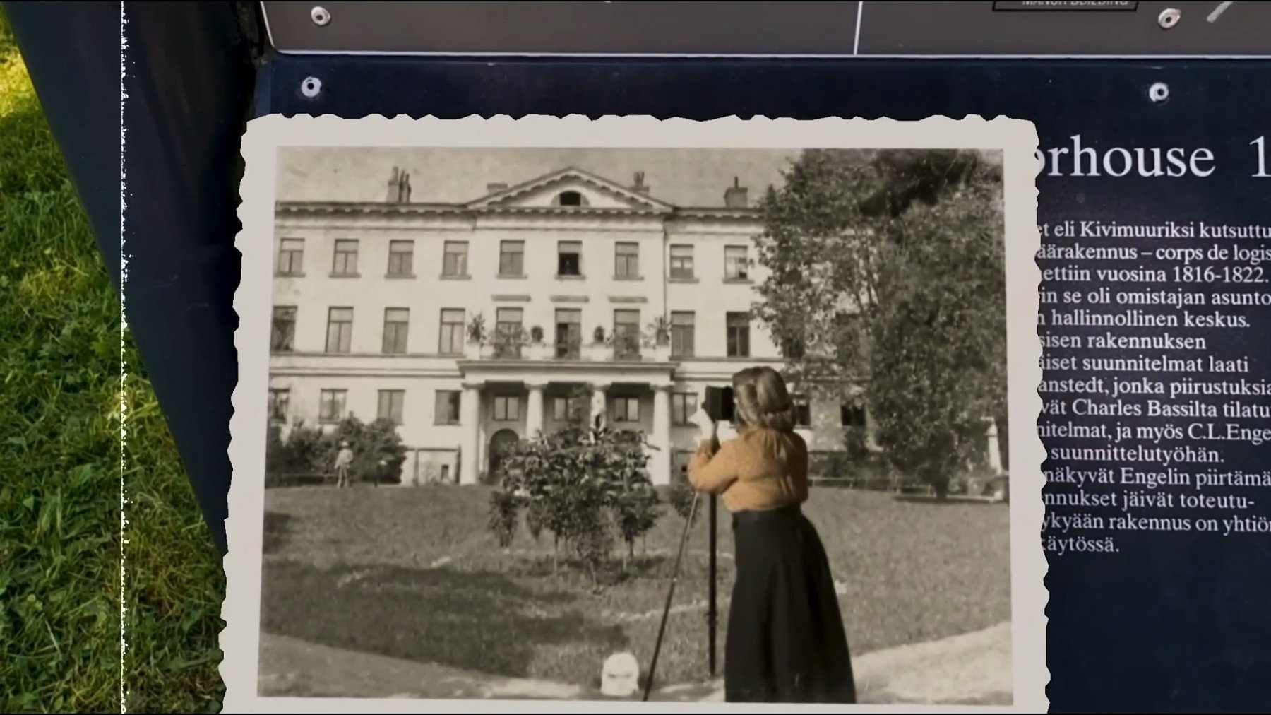 Fiskars Village's history brought into today with AR