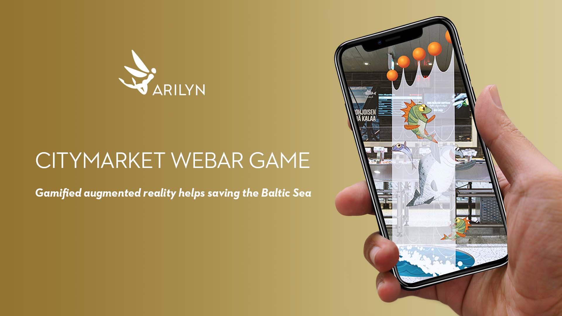 Gamified WebAR campaign helps save the Baltic Sea