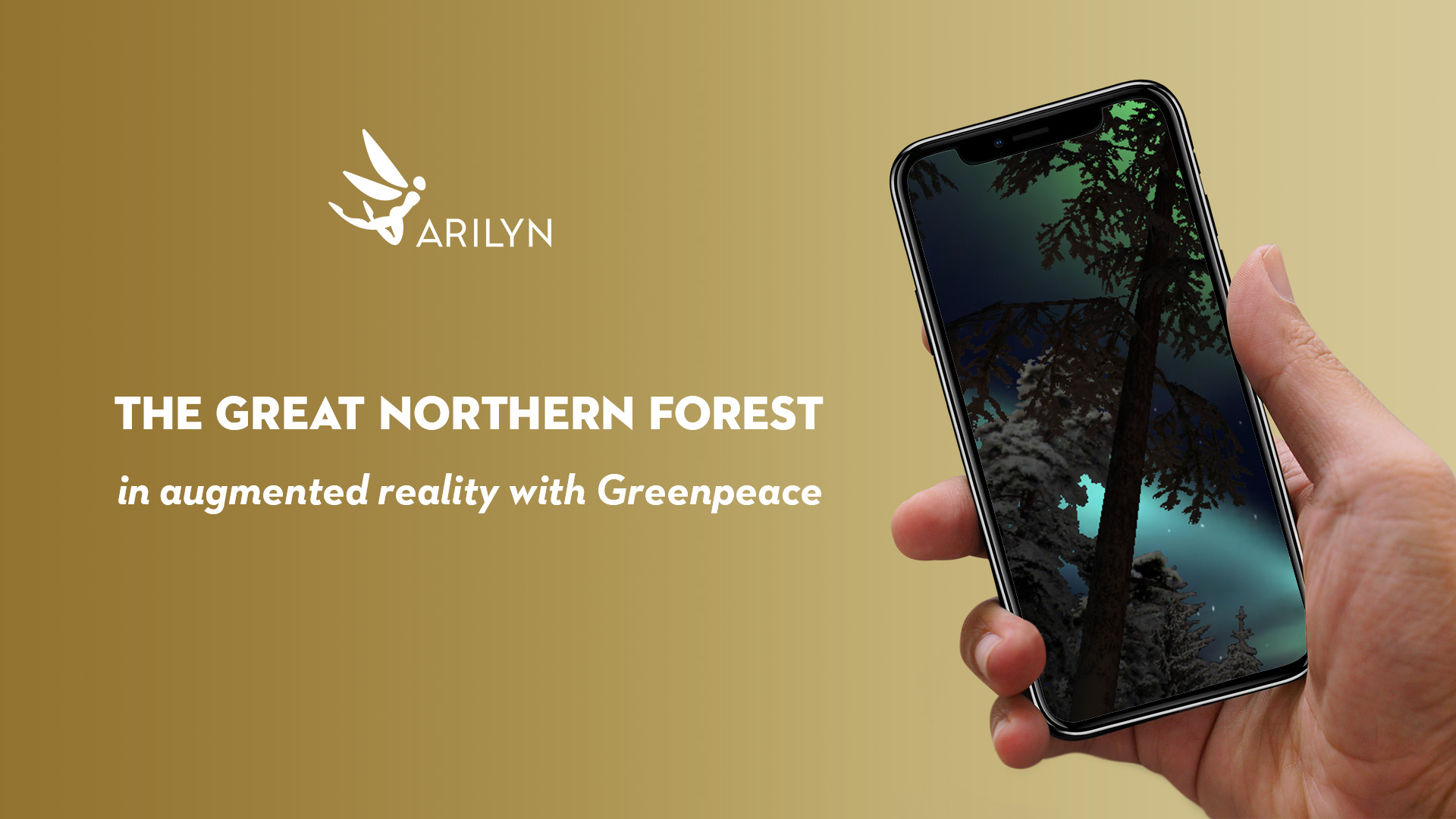 Greenpeace uses AR to save the Great Northern Forests