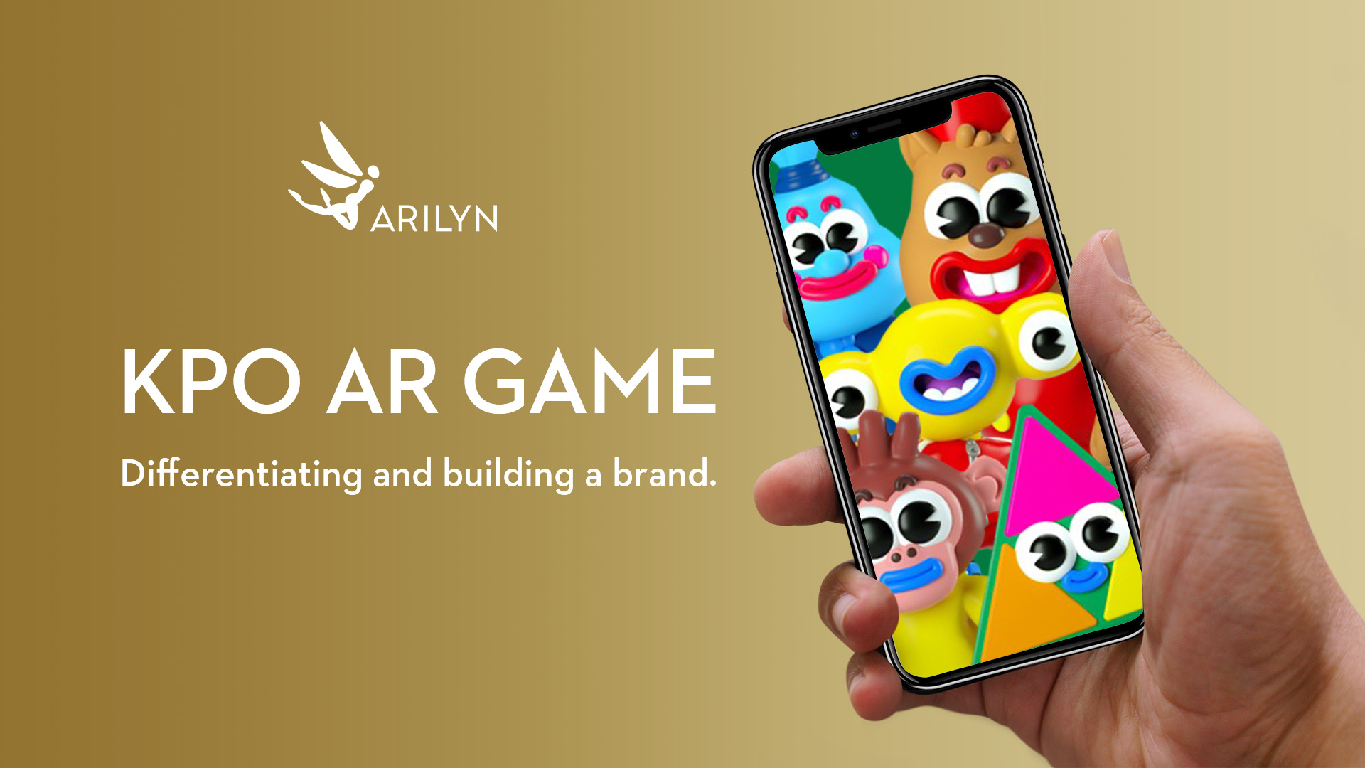 Differentiating and building a brand through an AR game - case KPO
