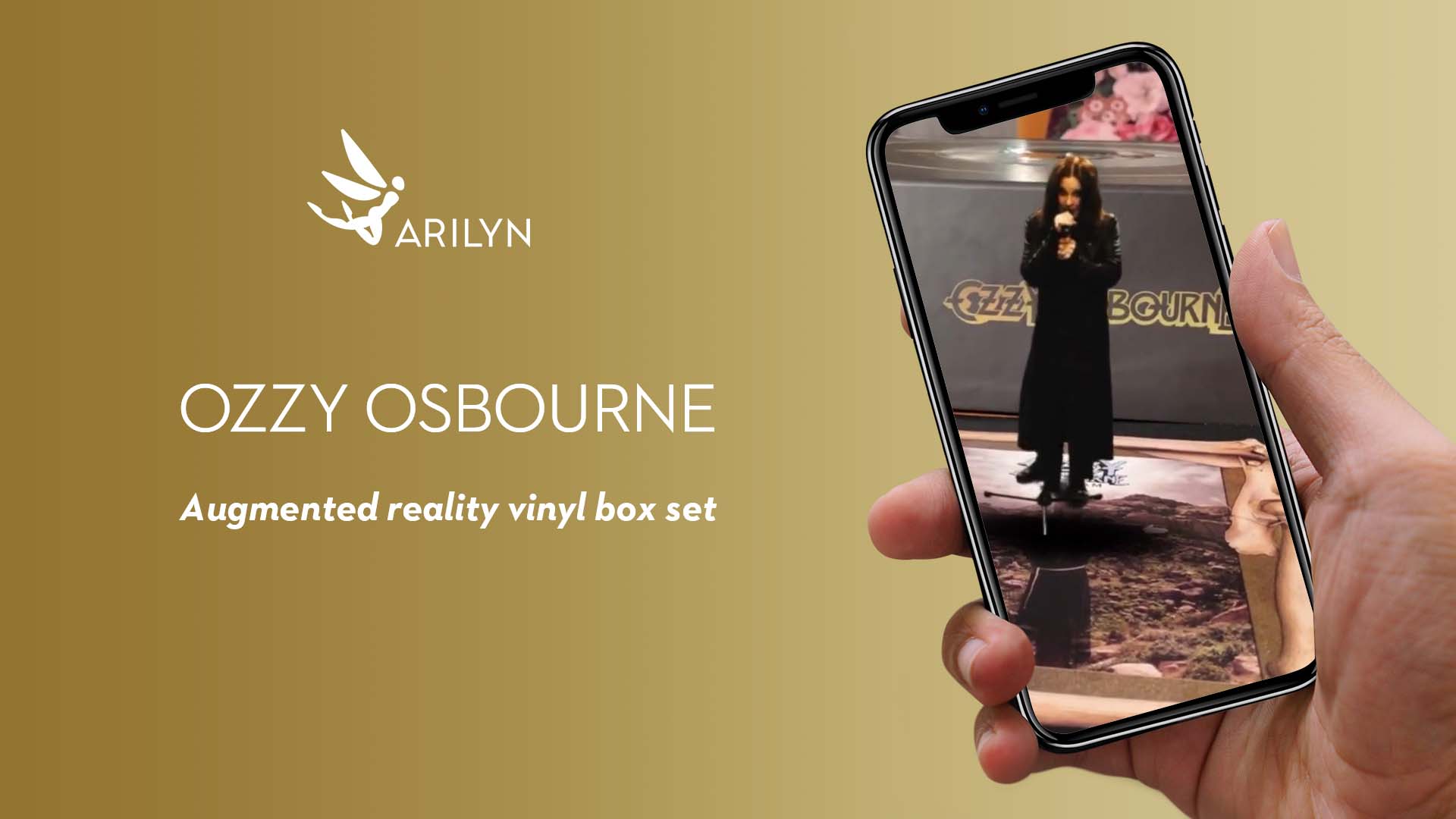 Ozzy Osbourne – augmented reality on vinyl