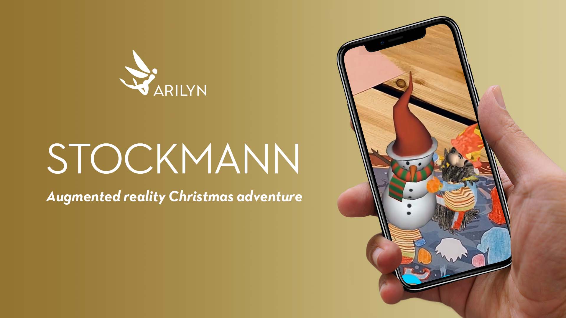 Augmented reality Christmas adventure